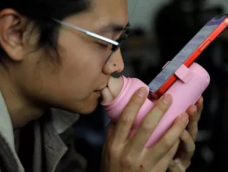 Chinese Company Invents Long-distance Kissing Machine To Combat Loneliness